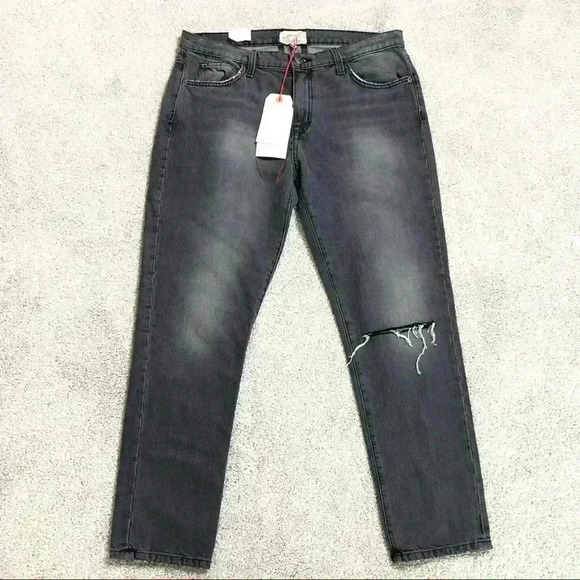 Current Elliot “The Fling” jeans Grey NWT $225 - Picture 1 of 13